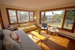 Sun room/ bedroom- sweeping views of Rachel`s Cove and Town Cove